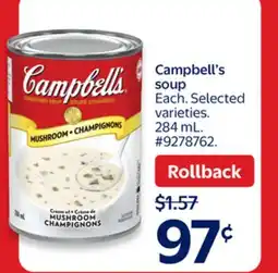 Walmart Campbell's soup offer
