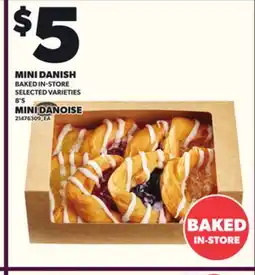 Independent Grocer MINI DANISH, 8'S offer