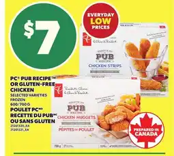 Independent Grocer PC PUB RECIPE OR GLUTEN-FREE CHICKEN, 600/700 G offer