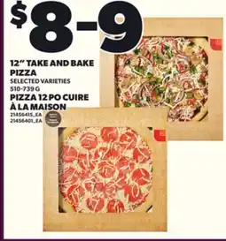 Independent Grocer 12 TAKE AND BAKE PIZZA, 510-739 G offer