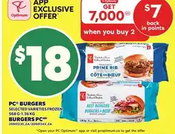 Independent Grocer PC BURGERS, 568 G-1.36 KG offer