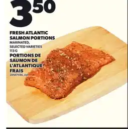 Independent Grocer FRESH ATLANTIC SALMON PORTIONS, 113 G offer
