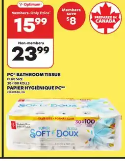 Independent Grocer PC BATHROOM TISSUE, 30=100 ROLLS offer