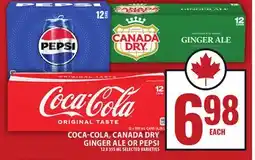 Food Basics COCA-COLA, CANADADRY GINGER ALE OR PEPSI offer