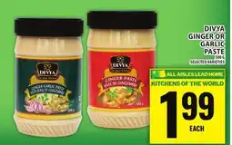 Food Basics DIVYA GINGER OR GARLIC PASTE offer