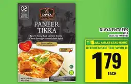 Food Basics DIVYA ENTRÉES offer
