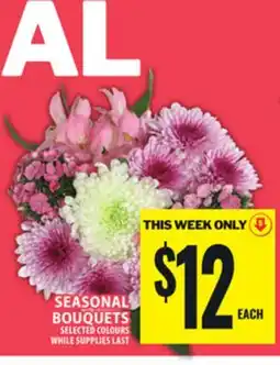 Food Basics SEASONAL BOUQUETS offer