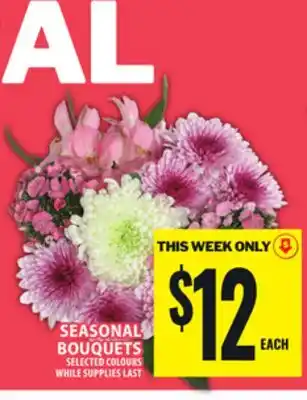 Food Basics SEASONAL BOUQUETS offer