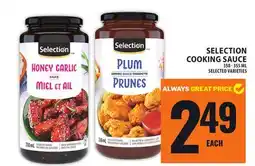 Food Basics SELECTION COOKING SAUCE offer