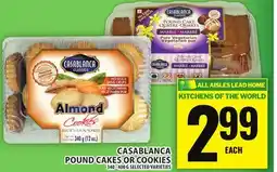 Food Basics CASABLANCA POUND CAKES OR COOKIES offer
