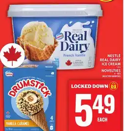 Food Basics NESTLÉ REAL DAIRY ICECREAM OR NOVELTIES offer