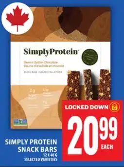 Food Basics SIMPLY PROTEIN SNACK BARS offer