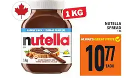 Food Basics NUTELLA SPREAD offer