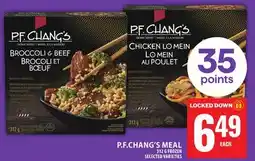 Food Basics P.F.CHANG'S MEAL offer