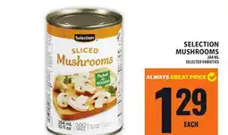 Food Basics SELECTION MUSHROOMS offer