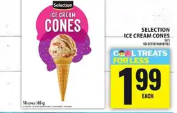 Food Basics SELECTION ICECREAM CONES offer