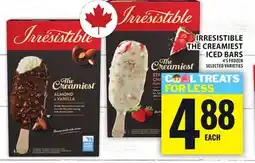 Food Basics IRRESISTIBLE THECREAMIEST ICED BARS offer