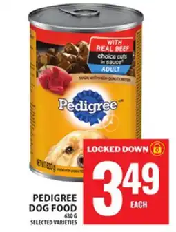 Food Basics PEDIGREE DOG FOOD offer