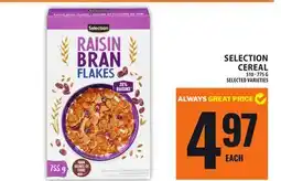 Food Basics SELECTION CEREAL offer