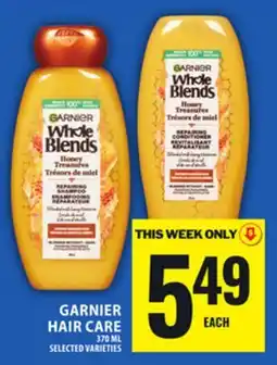 Food Basics GARNIER HAIR CARE offer