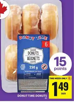 Food Basics DONUT TIME DONUTS offer