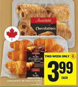 Food Basics IRRESISTIBLE CROISSANTS OR CHOCOLATINES offer