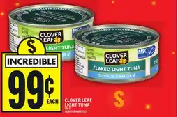 Food Basics CLOVERLEAF LIGHT TUNA offer