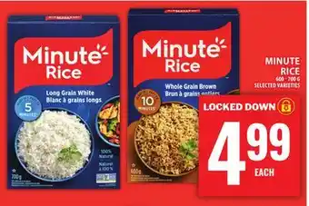Food Basics MINUTE RICE offer