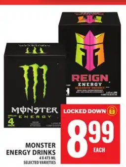 Food Basics MONSTER ENERGY DRINKS offer