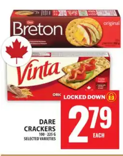 Food Basics DARE CRACKERS offer