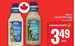 Food Basics KRAFT SALAD DRESSING offer