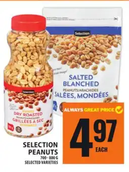 Food Basics SELECTION PEANUTS offer