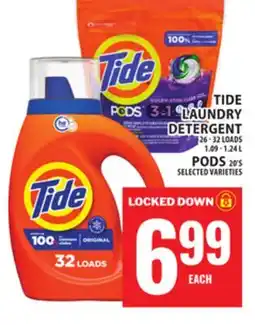 Food Basics TIDE LAUNDRY DETERGENT OR PODS offer