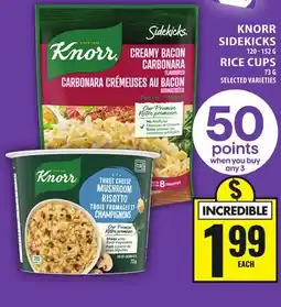 Food Basics KNORR SIDEKICKS OR RICE CUPS offer