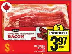 Food Basics SELECTION BACON offer