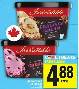 Food Basics IRRESISTIBLE ICECREAM offer
