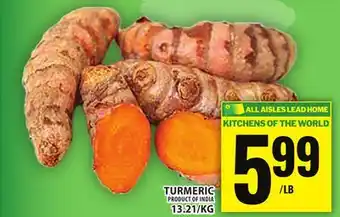 Food Basics TURMERIC offer