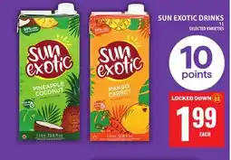 Food Basics SUN EXOTIC DRINKS offer