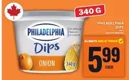 Food Basics PHILADELPHIA DIPS offer