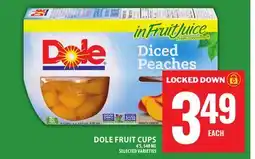 Food Basics DOLE FRUIT CUPS offer