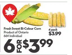 Longo's Fresh Sweet Bi-Colour Corn offer