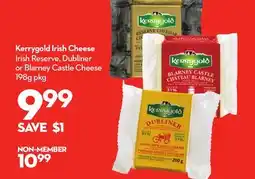 Longo's Kerrygold Irish Cheese Irish Reserve, Dubliner or Blarney Castle offer