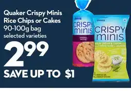 Longo's Crispy Minis Rice Chips or Cakes offer