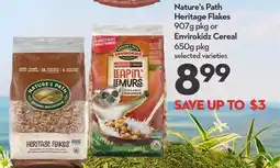 Longo's Heritage Flakes 907g pkg or Cereal 650g pkg offer
