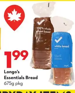 Longo's Longo's Essentials Bread offer