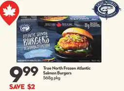 Longo's True North Frozen Atlantic Salmon Burgers offer