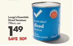 Longo's Longo's Essentials Diced Tomatoes offer