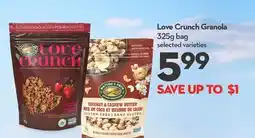 Longo's Love Crunch Granola offer