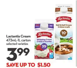 Longo's Lactantia Cream offer