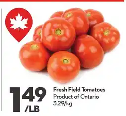 Longo's Fresh Field Tomatoes offer